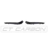 CT CARBON External Styling MERCEDES C63/C63S W205 COUPE & SALOON FORGED CARBON FIBRE CANARDS