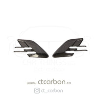 CT CARBON FENDER TRIM RANGE ROVER SPORT CARBON FIBRE SIDE VENTS - CT CARBON