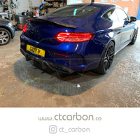 CT CARBON Full Kit MERCEDES C63 W205 COUPE FULL CARBON FIBRE KIT - B STYLE