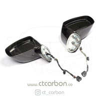 CT CARBON Mirror Replacements NISSAN GTR R35 CARBON FIBRE MIRRORS