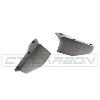 CT CARBON Rear Canards BMW F15 X5 CARBON FIBRE REAR CANARDS - MP STYLE