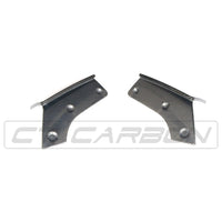 CT CARBON Rear Canards BMW F15 X5 CARBON FIBRE REAR CANARDS - MP STYLE
