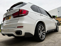 CT CARBON Rear Canards BMW F15 X5 CARBON FIBRE REAR CANARDS - MP STYLE