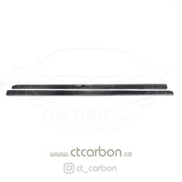 CT CARBON Side Skirts MERCEDES W204 C63 CARBON FIBRE SIDE SKIRTS