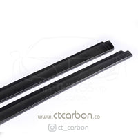 CT CARBON Side Skirts MERCEDES W204 C63 CARBON FIBRE SIDE SKIRTS