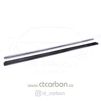 CT CARBON Side Skirts MERCEDES W204 C63 CARBON FIBRE SIDE SKIRTS