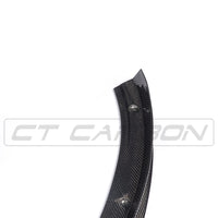 CT CARBON SPLITTER AUDI R8 GEN 1 CARBON FIBRE SPLITTER - V STYLE