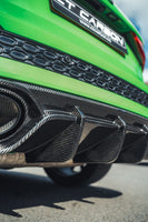 CT CARBON SPLITTER AUDI RS3 8Y SALOON CARBON FIBRE DIFFUSER - CT DESIGN
