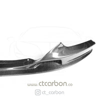 CT CARBON Splitter BMW 2 SERIES F22 & F23 M SPORT CARBON FRONT LIP SPLITTER - OEM + CT DESIGN