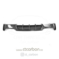 CT CARBON Splitter BMW F32 4 SERIES COUPE FULL CARBON FIBRE KIT - MP STYLE