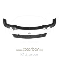 CT CARBON Splitter BMW M2 F87 N55(OG) CARBON FIBRE SPLITTER - V-STYLE