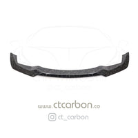 CT CARBON Splitter BMW M2 F87 N55(OG) FORGED CARBON FIBRE SPLITTER - V-STYLE