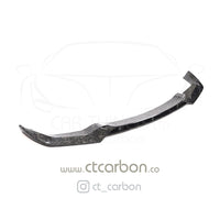 CT CARBON Splitter BMW M2 F87 N55(OG) FORGED CARBON FIBRE SPLITTER - V-STYLE