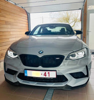 CT CARBON Splitter BMW M2C F87 CARBON FIBRE SPLITTER - CS STYLE