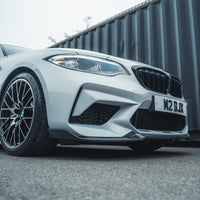 CT CARBON Splitter BMW M2C F87 CARBON FIBRE SPLITTER - MP STYLE