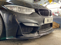 CT CARBON Splitter BMW M3/M4 (F80 F82 F83) CARBON FIBRE SPLITTER - V STYLE
