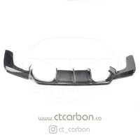 CT CARBON Splitter BMW M4 (F82) COUPE FULL CARBON FIBRE KIT - V STYLE