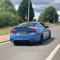 CT CARBON Splitter BMW M4 (F82) COUPE FULL CARBON FIBRE KIT - V STYLE
