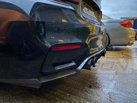 CT CARBON Splitter BMW M4 (F82) COUPE FULL CARBON FIBRE KIT - V STYLE