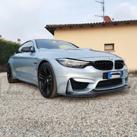 CT CARBON Splitter BMW M4 (F82) COUPE FULL CARBON FIBRE KIT - V STYLE