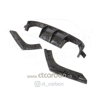 CT CARBON Splitter BMW M4 (F82) COUPE FULL FORGED CARBON FIBRE KIT - V STYLE