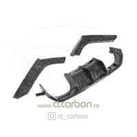 CT CARBON Splitter BMW M4 (F82) COUPE FULL FORGED CARBON FIBRE KIT - V STYLE