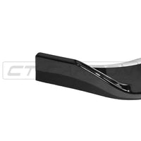 CT CARBON SPLITTER MERCEDES W204 2008-2014 SPORT C CLASS GLOSS BLACK SPLITTER