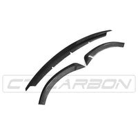 CT CARBON SPLITTER MERCEDES W213 & C238 2017-2020 E-CLASS CARBON FIBRE SPLITTER
