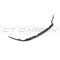 CT CARBON Splitter PORSCHE MACAN 14-17 CARBON FIBRE FULL FRONT BUMPER TRIM