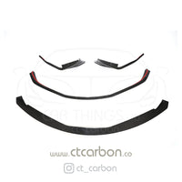 CT CARBON Splitter SUPRA A90 CARBON FIBRE SPLITTER - MZ STYLE