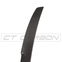 CT CARBON SPOILER AUDI A3 S3 8V CONVERTIBLE CARBON FIBRE SPOILER - V STYLE