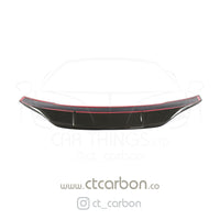 CT CARBON Spoiler AUDI A3 S3 RS3 SALOON CARBON FIBRE SPOILER - DUCKTAIL PS STYLE