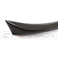 CT CARBON SPOILER BMW F10 M5/5 SERIES CARBON FIBRE SPOILER - V STYLE