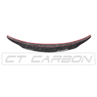 CT CARBON Spoiler MERCEDES C63 W205 SALOON FORGED CARBON FIBRE SPOILER - PS STYLE