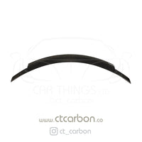CT CARBON Spoiler MERCEDES W205 C63 & C63S COUPE 2DR CARBON SPOILER - DUCK TAIL CT DESIGN