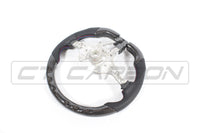 CT CARBON Steering Wheel BMW FXX CARBON FIBRE / LEATHER FLAT BOTTOM STEERING WHEEL