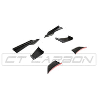 CT CARBON Vehicles & Parts BMW M3/M4 F80/F82/F83 CARBON FIBRE CANARD FINS - MA STYLE
