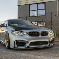 BMW M3/M4 (F80 F82 F83) SPLITTER EN FIBRE DE CARBONE PRÉ-IMPRÉGNÉ - STYLE GT