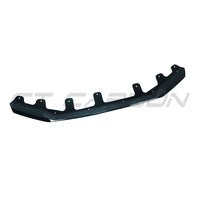 BMW U11 X1 2023+ GLOSS BLACK SPLITTER V2-Splitter-BLAK BY CT-CT Carbon - High-quality carbon fiber and gloss black aerodynamic parts for premium sports and luxury vehicles.