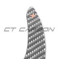 PALETTES DE LEVIER EN FIBRE DE CARBONE AUDI A3/S3/RS3 8Y RS6 C8 - V2