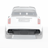 ROLLS ROYCE CULLINAN CARBON FIBRE DIFFUSER AND TIPS - CT DESIGN