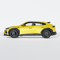 side of lamborghini urus performante ct design full carbon fibre kit
