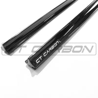 VOLKSWAGEN POLO MK5 2014-2017 GLOSS BLACK SIDE SKIRTS