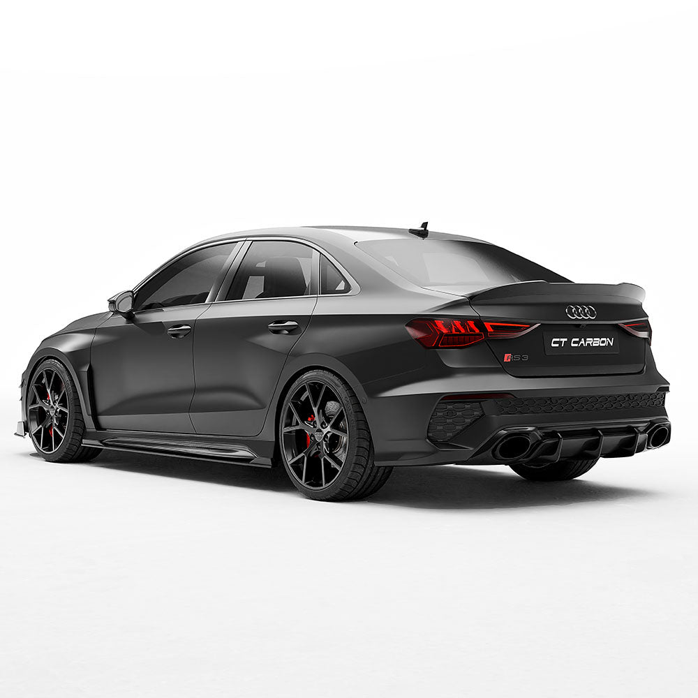 AUDI RS3 8Y CARBON FIBRE REAR DIFFUSER | CT Carbon