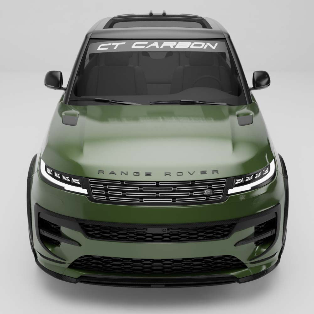 Land Rover L461 RANGE ROVER SPORT L461 2023+ CARBON FIBRE FRONT BUMPER TRIM - CT DESIGN ...