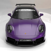 PORSCHE 911 992.2 CARRERA 2024+ CARBON FIBRE SPLITTER - CT DESIGN