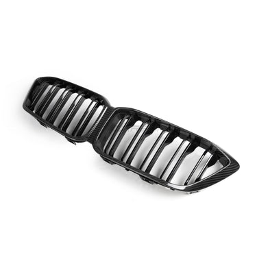 BMW M2C F87C CARBON FIBRE GRILLE-Grille-CT CARBON-CT Carbon - High-quality carbon fiber and gloss black aerodynamic parts for premium sports and luxury vehicles.