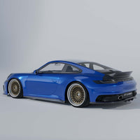 PORSCHE 911 (992.1 & 992.2) CARRERA 2019-2024 CARBON FIBRE DUCKTAIL SPOILER REPLACEMENT - V2 - CT DESIGN