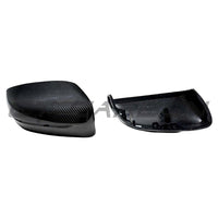 BMW G42 2 SERIES 2022+ LHD DRY CARBON FIBRE MIRROR COVER REPLACEMENTS - V1