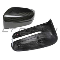BMW G42 2 SERIES 2022+ RHD DRY CARBON FIBRE MIRROR COVER REPLACEMENTS - V1